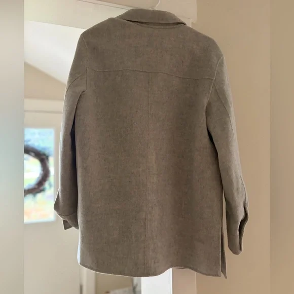 Theory Wool Shacket - Picture 6 of 6